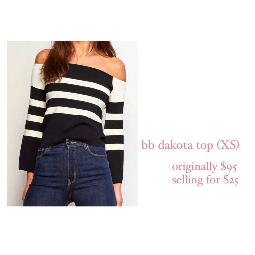 Jack by BB Dakota ALEXANDRINE STRIPED TOP